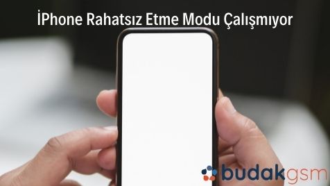 iphone rahatsız etme modu çalışmıyor