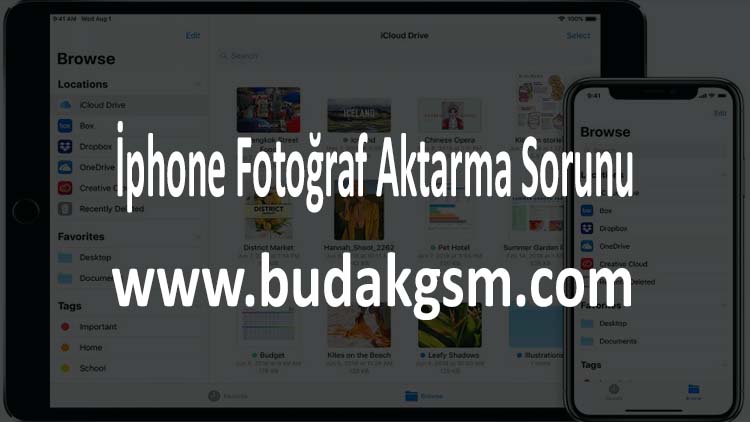 İphone Fotoğraf Aktarma Sorunu