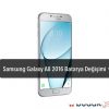 Samsung Galaxy A8 2016 Batarya Değişimi