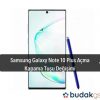 Samsung Galaxy Note 10 Plus Açma Kapama Tuşu Değişimi
