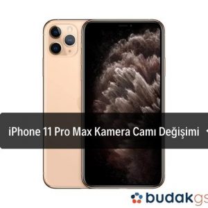 iPhone 11 Pro Max Kamera Camı Değişimi