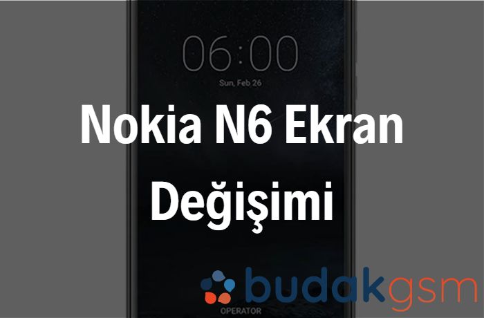 Nokia N6 Ekran Değişimi Nokia N6 Ekran Değişimi